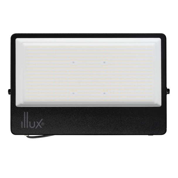Illux Reflector LED Tritone de Sobreponer Negro 400 W 100-277 V~ Ajustable 3 000 K - 4 000 K - 6 500 K 44 000 - 48 000 Lm RL-36400.NMTC