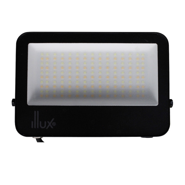 Illux Reflector LED Tritone de Sobreponer Negro 50 W 100-277 V~ Ajustable 3 000 K - 4 000 K - 6 500 K 5 500 -  6 000 Lm RL-3650.NMTC