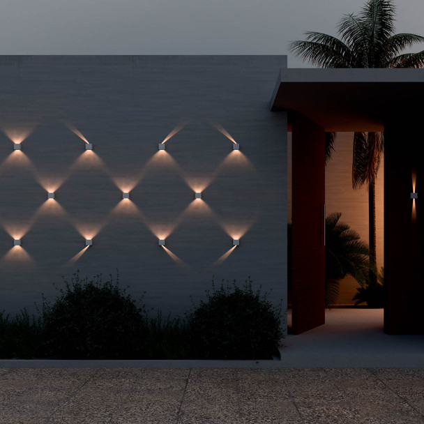 Illux Lámpara LED Costa Line Zenith de Sobreponer en Muro 2 W 100-277 V~ 3 000 K ML-9900