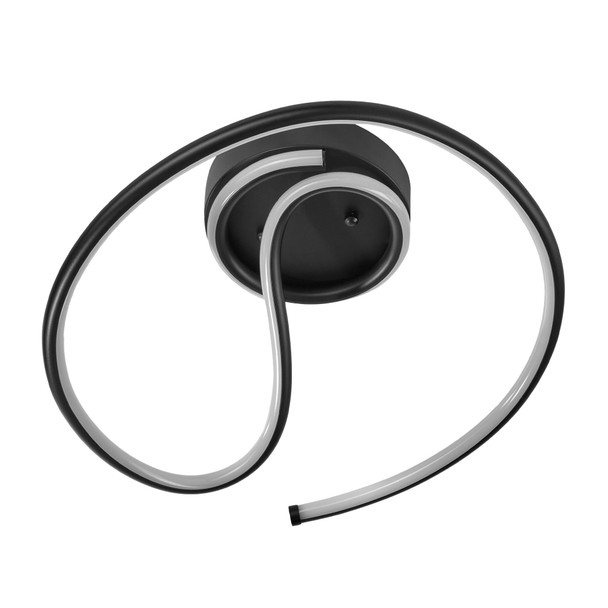 Dekor Lámpara LED de Sobreponer en Techo Negro 18 W 120 V~ Mtc 2 700 K - 3 000 K - 4 000 K DL-2417.NMTC