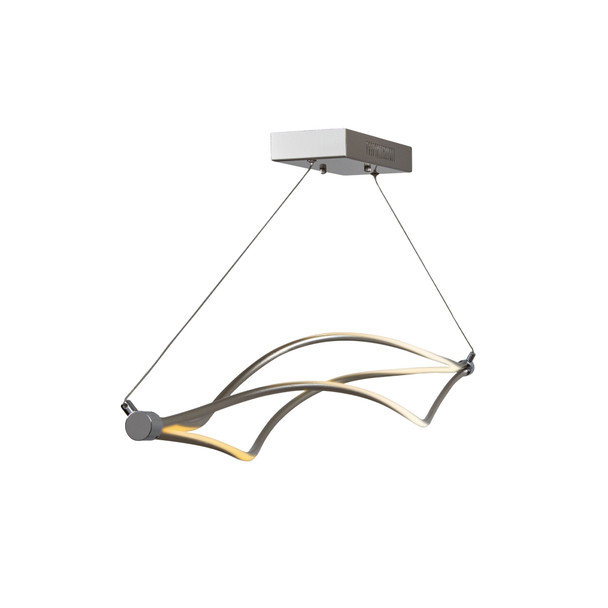 Dekor Lámpara LED de Suspender en Techo Satinado 30 W 120 V~ Mtc 2 700 K - 3 000 K - 4 000 K DL-2430.SMTC