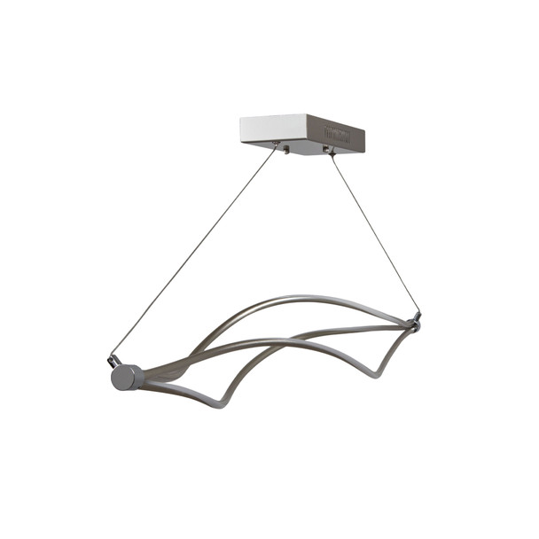 Dekor Lámpara LED de Suspender en Techo Satinado 30 W 120 V~ Mtc 2 700 K - 3 000 K - 4 000 K DL-2430.SMTC