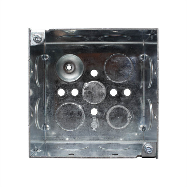 Con-X Paquete 25 Caja Eléctrica Tipo Chalupa 4x4 Registro de Paso 3/4" 700-02R34x25