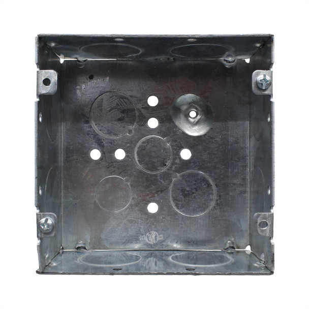 Con-X Paquete 25 Pzas Caja de Conexión Reforzada Cuadrada 4-11/16 Salida 1 Pulgada 700-03R01x25