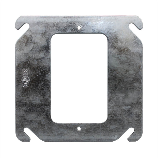 Con-X Paquete 100 Placas para Interruptor y Contacto 4x4 Sin Elevación 700-0600x100