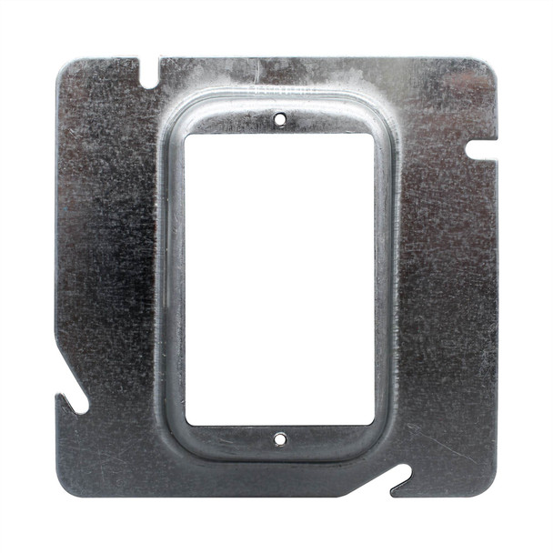 Con-X Paquete de 50 Sobretapas Cuadradas Elevadas 4-11/16 x 4-11/16 con Elevación de 1/2 Pulgada 700-0812x50
