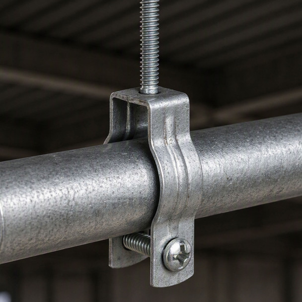 Con-X Paquete 100 Abrazaderas Tipo O para Tubo Conduit 3/4 Pared Delgada Acero 100-AOC034x100