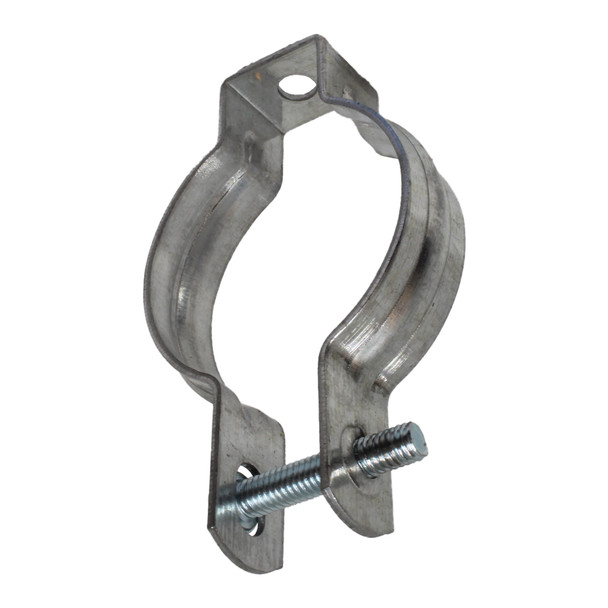 Con-X Paquete 100 Abrazaderas Tipo O para Tubo Conduit 1 1/2 Pared Delgada Acero 100-AOC112x100