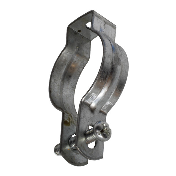 Con-X Paquete 100 Abrazaderas Tipo O para Tubo Conduit 1 1/4 Pared Delgada Acero 100-AOC114x100