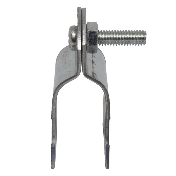 Con-X Paquete de 100 Abrazaderas Unicanal para Tubo Conduit de 3/4 Pulgada, Soporte de Acero C.14 para Perfil Unicanal 100-AUNP034x100
