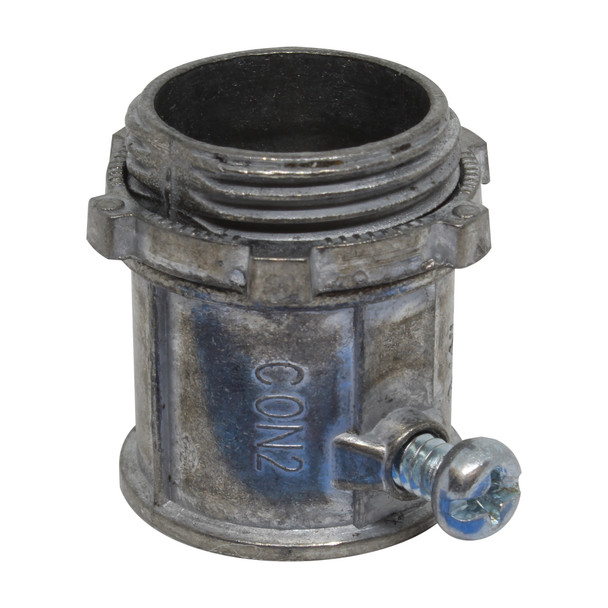 Con-X Paquete 400pz Conector Americano Zinc 3/4" Tubo Conduit Pared Delgada 100-CONZ034x400