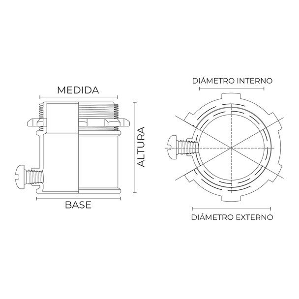 Con-X Paquete 400pz Conector Americano Zinc 3/4" Tubo Conduit Pared Delgada 100-CONZ034x400