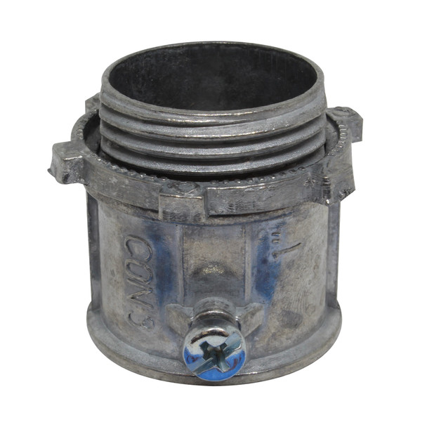 Con-X Paquete 160pz Conector Americano Zinc 1" Tubo Conduit Pared Delgada 100-CONZ100x160