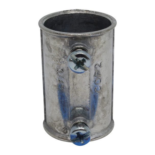 Con-X Paquete 400 Coples Americanos de Zinc 3/4 Pulgada para Tubo Conduit de Pared Delgada 100-COPZ034x400