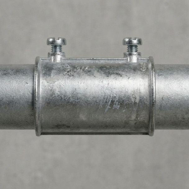 Con-X Paquete 400 Coples Americanos de Zinc 3/4 Pulgada para Tubo Conduit de Pared Delgada 100-COPZ034x400
