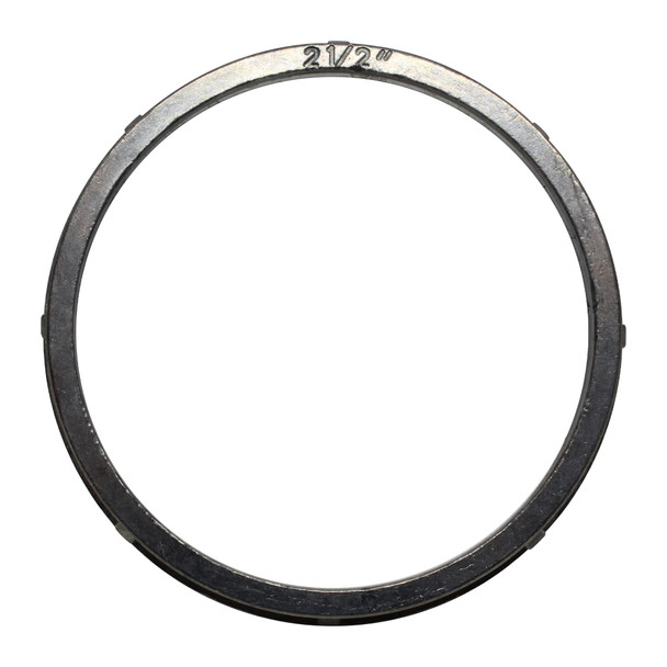 Con-X Paquete 75 pzas Monitor Cuerda NPS 2 1/2" Contra Tuerca Metálica para Conduit 100-MCM212x75
