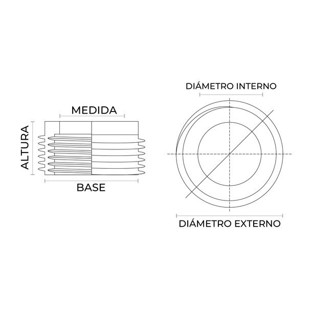 Con-X Paquete de 50 Reducciones Bushing de Acero Roscadas 1 1/4 pulg a 3/4 pulg 100-RED11434x50