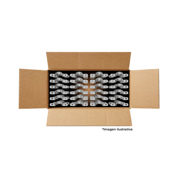 Con-X Paquete 50 Abrazaderas Omega para Tubo Conduit 3 Pulg 500-AOPG300x50