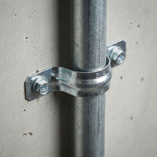 Con-X Paquete 500 Abrazadera Omega Pared Delgada Tubo Conduit 3/4" 200-AOP034x500