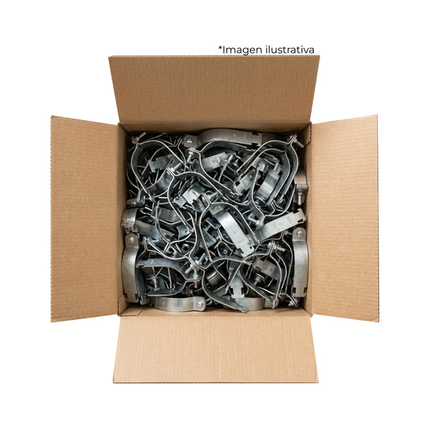 Con-X Paquete 50 Abrazadera para Tubo Conduit 3 Pulg 500-AUNPG300x50