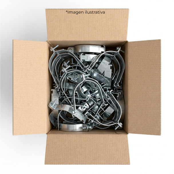 Con-X Paquete 40 Abrazadera para Tubo Conduit 4 Pulg 500-AUNPG400x40