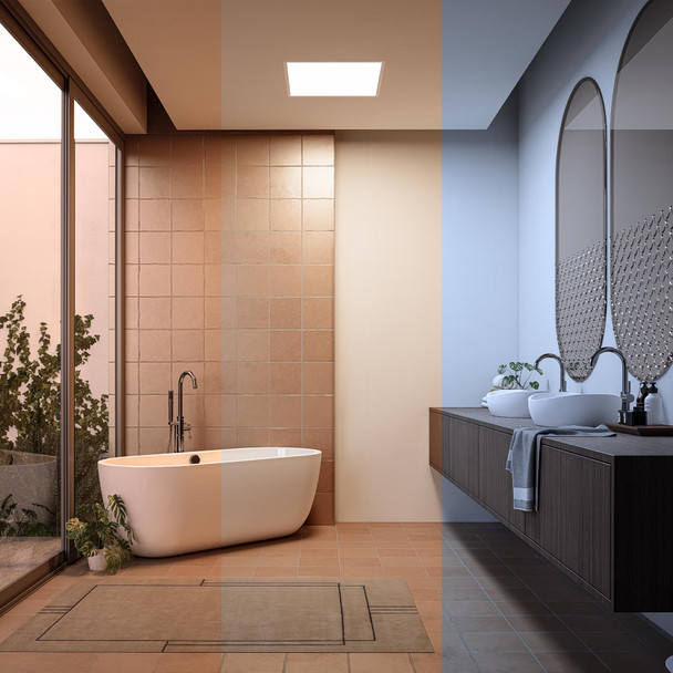 Illux Lámpara Led Back Lite Panel De Empotrar En Techo Blanco 36 W 100-277 V~ Ajustable 3 000 K / 4 500 K / 6 500 K TL-4740.BMTC