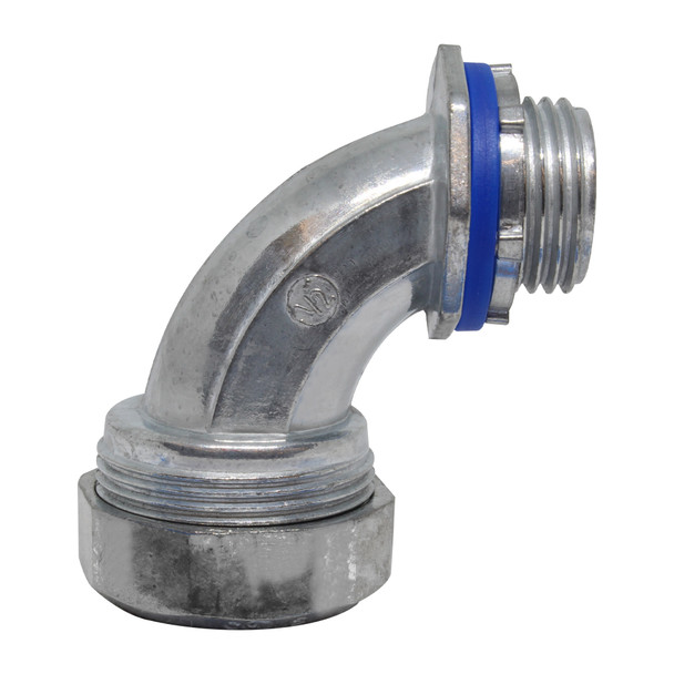 Con-X Paquete 80 Conectores Curvos 90° Tubo Flexible 1/2 pulg 200-CCTL012x80