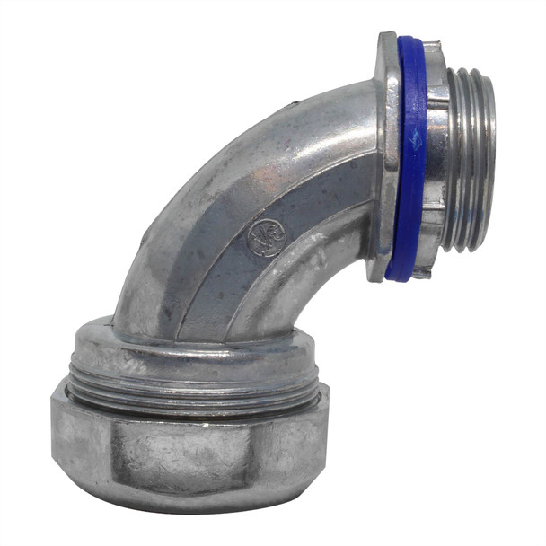Con-X Paquete 80 Conectores Curvos 90° Tubo Flexible 3/4 pulg 200-CCTL034x80