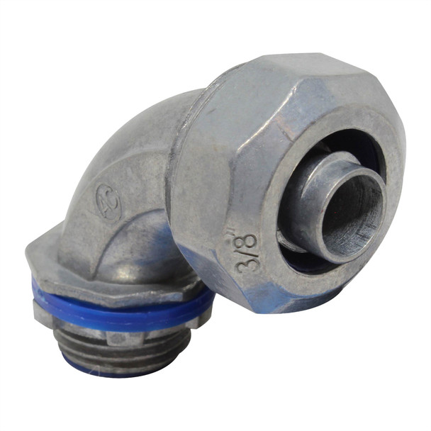 Con-X Paquete 80 Conectores Curvos 90° Tubo Flexible 3/8 pulg 200-CCTL038x80