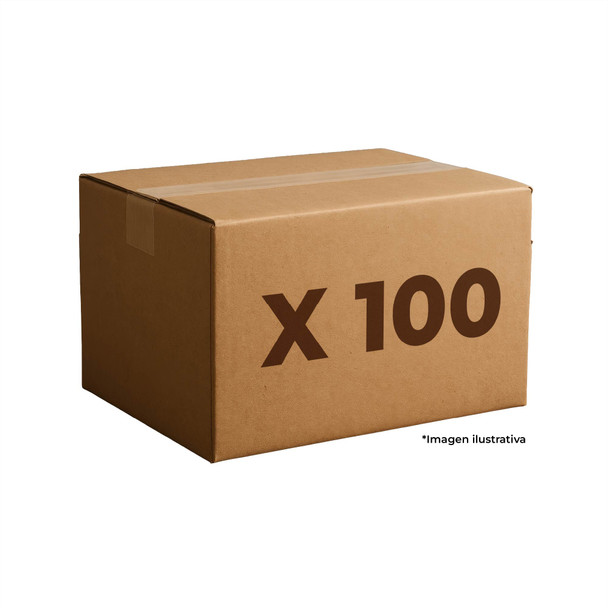 Con-X Paquete 100 Conectores Rectos para Tubo Liquidtight 1 1/4 Pulgadas Sello Hule 200-CRTL114x100