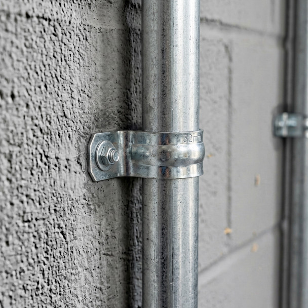 Con-X Paquete 200 Abrazaderas para Tubo Conduit 1 1/4 Pared Gruesa 500-AUPG125x200