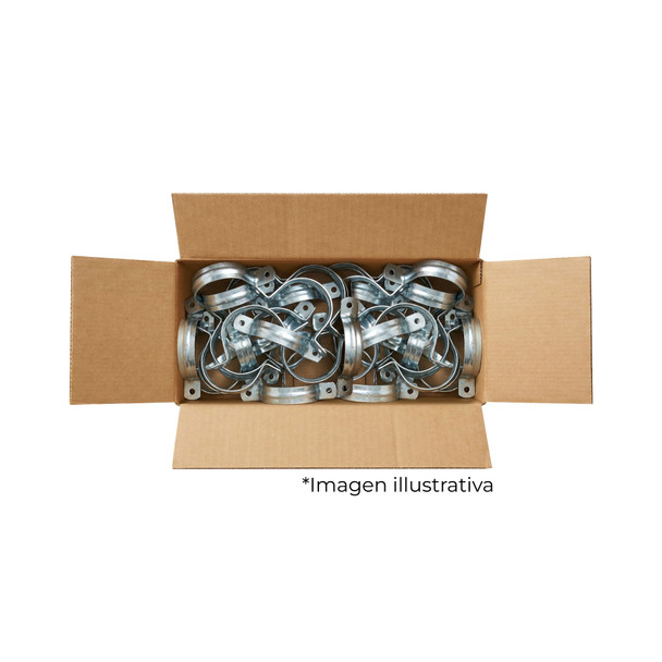 Con-X Paquete 50 Abrazadera Omega Pared Delgada Tubo Conduit 3" 300-AOP300x50