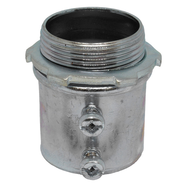 Con-X Paquete 120 Conectores Tipo Americano Para Tubo Conduit 1 1/4 Pulgada Acero 300-CONS114x120