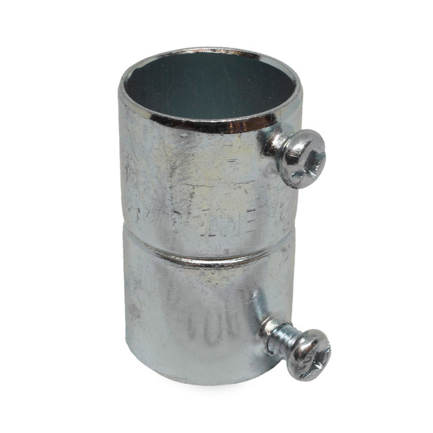 Con-X Paquete de 280 Piezas Coples Tipo Americano de Acero para Tubo Conduit 3/4 Pared Delgada 300-COPS034x280