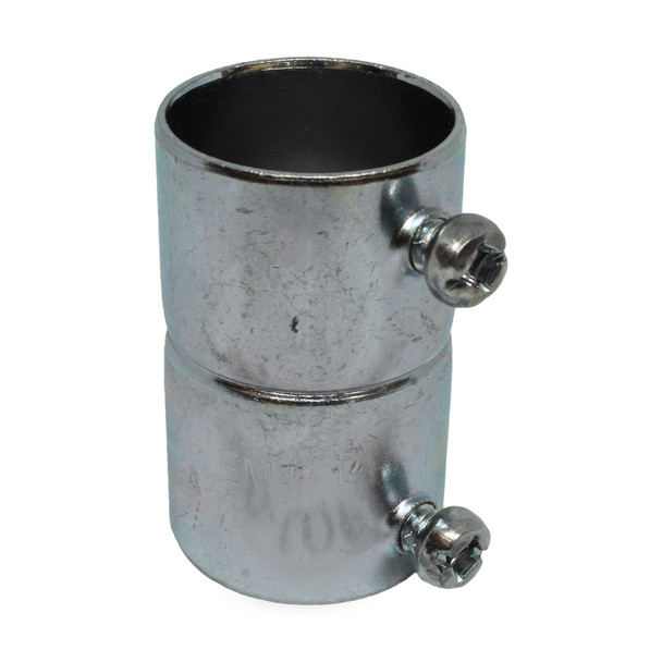 Con-X Paquete de 200 Piezas Coples Tipo Americano de Acero para Tubo Conduit 1 Pulgada Pared Delgada 300-COPS100x200