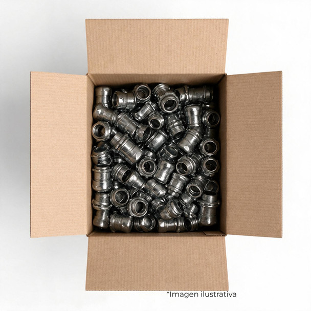 Con-X Paquete 200 Conectores para Tubo EMT 1/2” 500-CONSC050x200