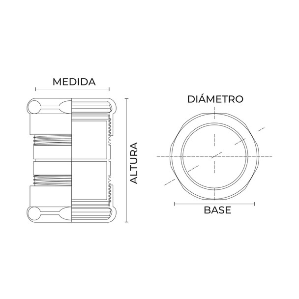 Con-X Paquete 100 Uniones para Tubo Conduit EMT 1 Pulgada 500-COPSC100x100
