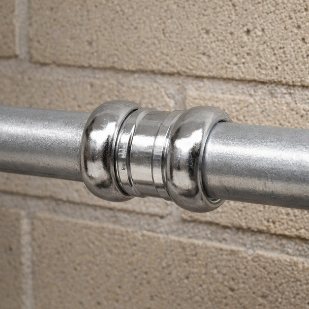 Con-X Paquete 100 Uniones para Tubo Conduit EMT 1 Pulgada 500-COPSC100x100