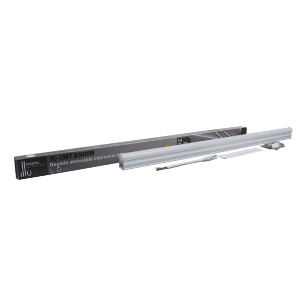 Illux Lámpara Led Slim Line De Sobreponer En Techo 9 W 110-130 V Atenuable Triac TL-1507.DIM