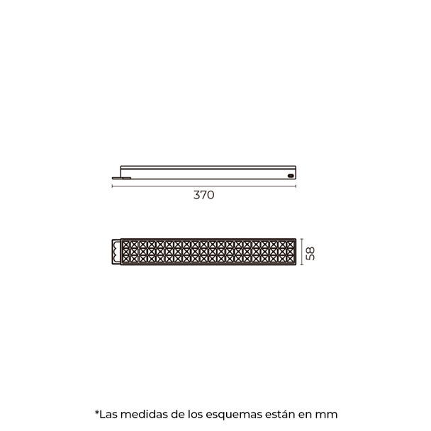 Illux ML-1703 Lámpara Led De Emergencia De Sobreponer/Portatil 5 W 127 V