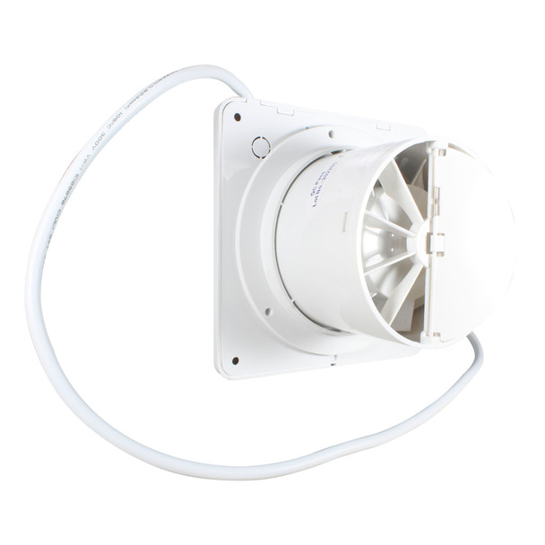 Illux Extractor De Aire Cuadrado 4" De Empotrar En Techo/Muro 12 W 110 V VT-1904