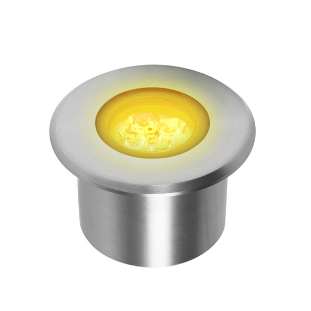 Lámpara Led De Empotrar En Piso Aluminio 8 W 105-277 V~ 3 000 K Illux PL-5205.A30