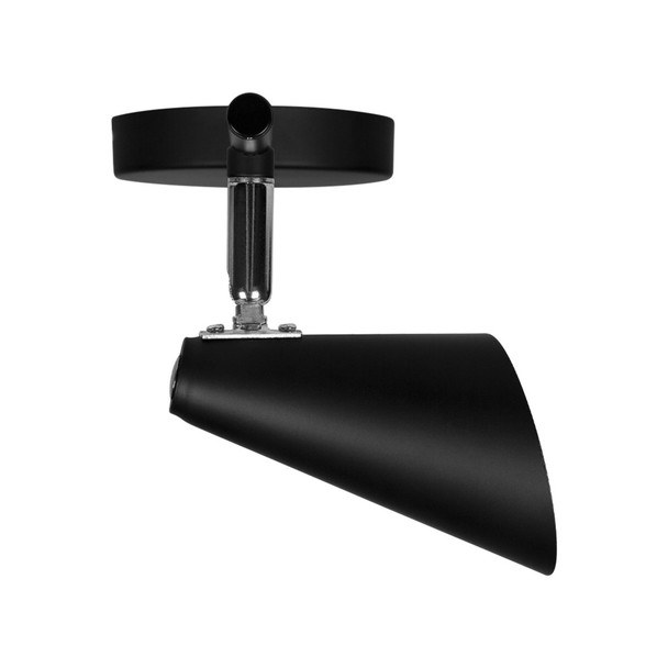 Dekor TR-2408 Lámpara de Techo Negro Mate 4X35 W Max 120 Volts, GU10 Atenuables