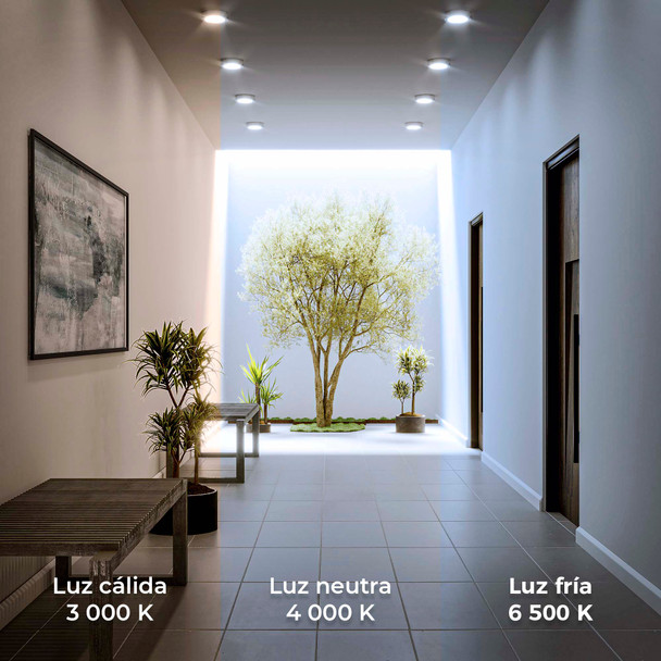 Illux Lámpara Led Frame De Sobreponer En Techo 6 W 100-277 V TL-2805