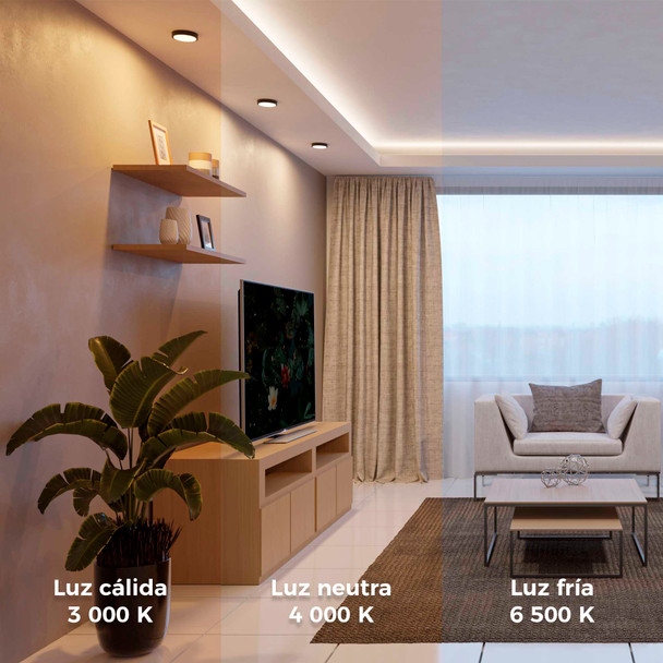 Illux Lámpara Led Frame De Sobreponer En Techo 12 W 100-277 V TL-2808