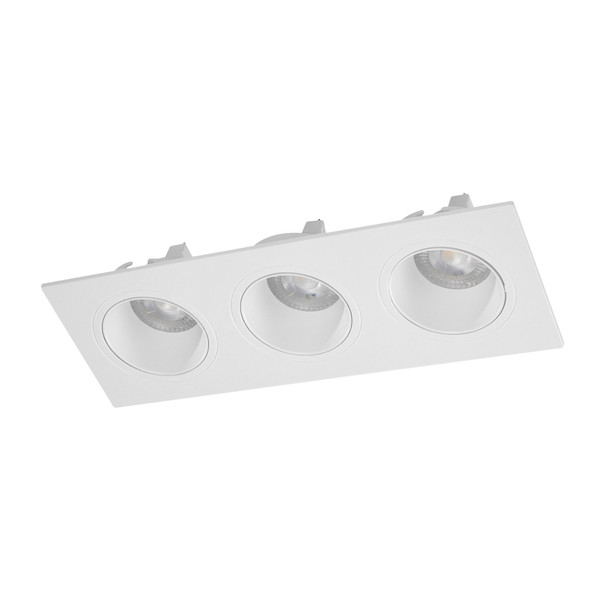 Illux Lámpara Tesa Triple De Empotrar En Techo 127 V TL-2914