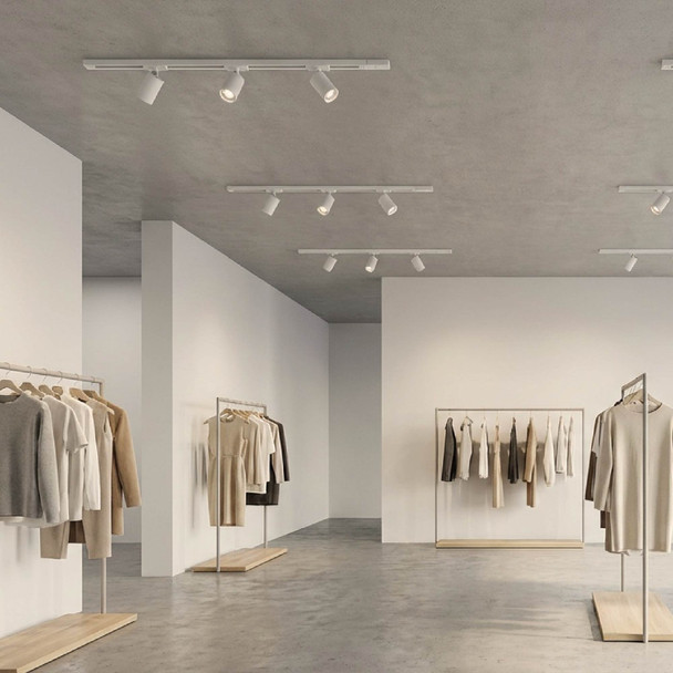 Illux Kit De Riel De 1 Metro De Sobreponer En Techo Con 3 Lámparas Led Deniz 10 W Max 120 V TL-2910.RKT1