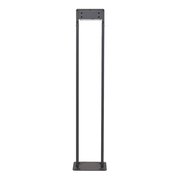 Illux Lámpara LED Bolardo Solar Con Sensor De Movimiento De Sobreponer En Piso 7 W 5.5 V- Panel Solar 2 700 K PS-1807