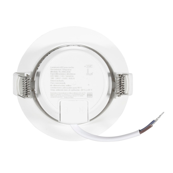 Illux Lámpara Led Site De Empotrar En Techo 5 W 100-240 V TL-2901