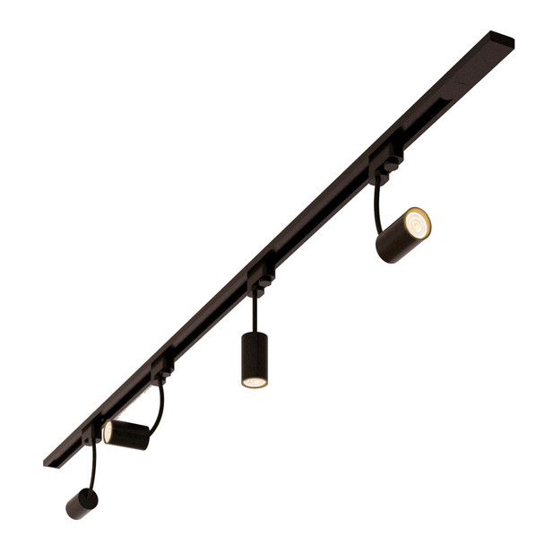 Illux Kit De 2 Rieles De 1 Metro De Sobreponer En Techo Con 4 Lámparas LED Kino 50 W 120 V~ TL-5155.RKT2